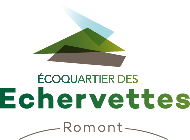 Logo de l'écoquartier des échervettes à Romont